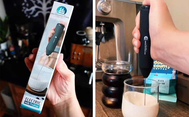 Handheld Milk Frother $2.99 at !