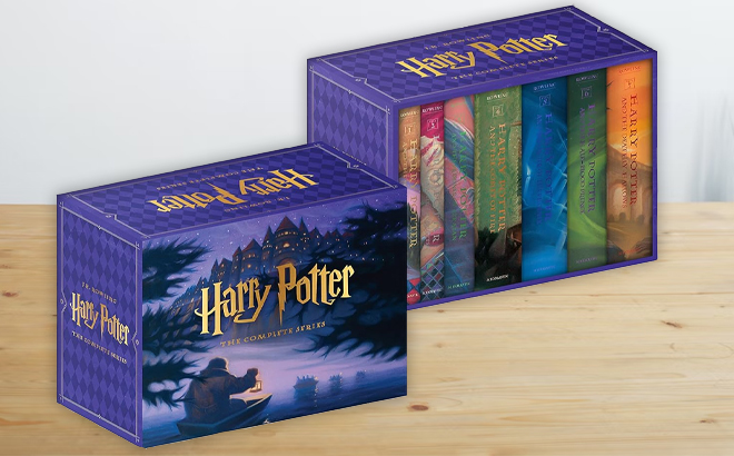 Harry Potter Hardcover Book Set in Slipcase