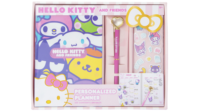 Hello Kitty And Friends Personalized Planner Set