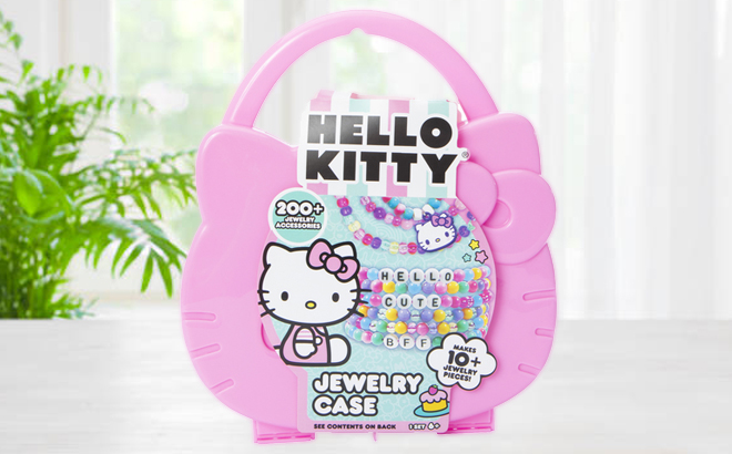Hello Kitty Jewelry Making Case with Accessories