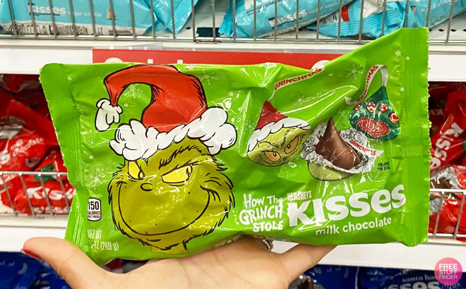 How the Grinch Stole Milk Chocolate Hersheys Kisses 1