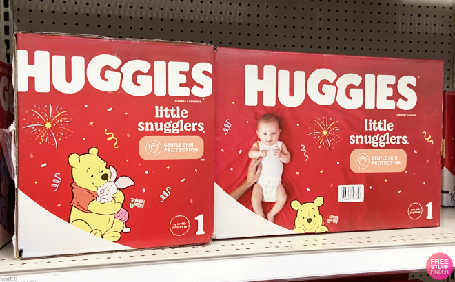 Huggies Little Snugglers Size 1 Baby Diapers