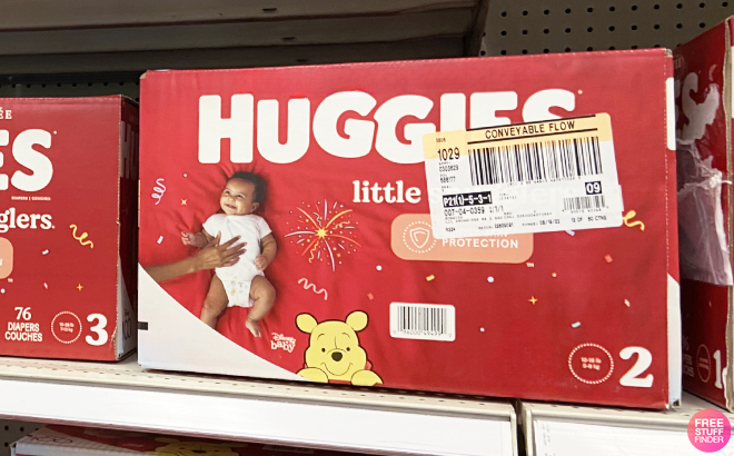 Huggies Little Snugglers Size 2 Baby Diapers