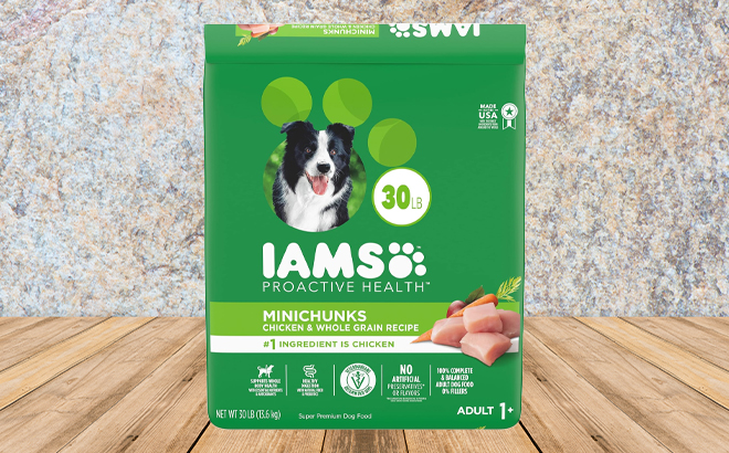 IAMS Adult Minichunks Small Kibble High Protein Dry Dog Food