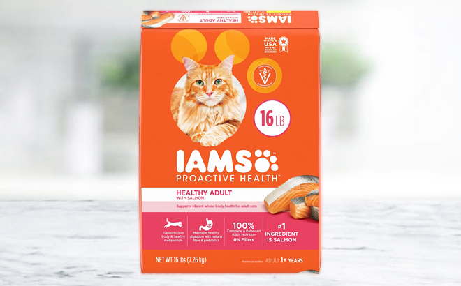 Iams cat best sale food 16 lbs