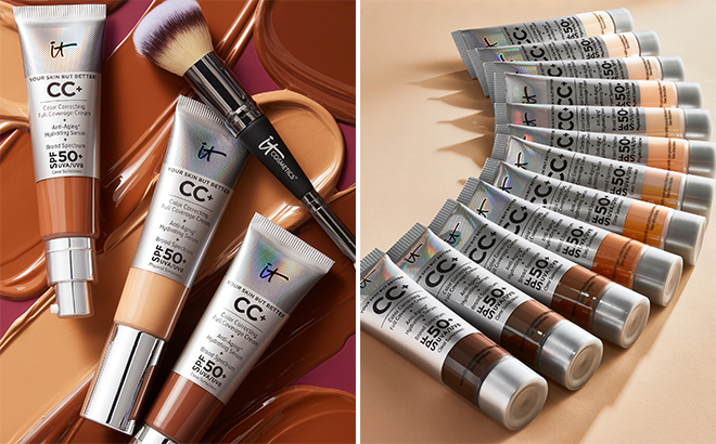 IT Cosmetics CC Cream Full Coverage Foundation with SPF 30 IT Cosmetics CC Cream Full Coverage Foundation with SPF 30