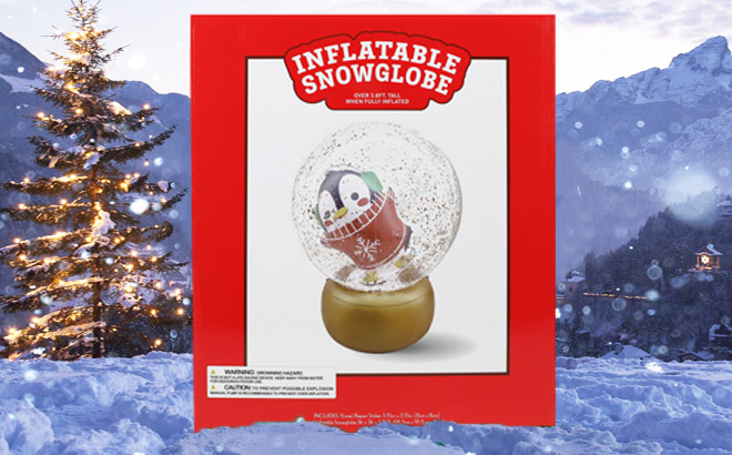 Inflatable Snow Globe 3 8 feet