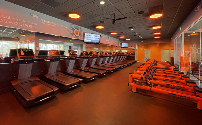Inside of Orangetheory Gym