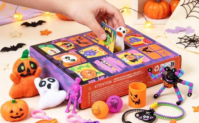 Joyfy Halloween Advent Calendar 13 Days Toy Set