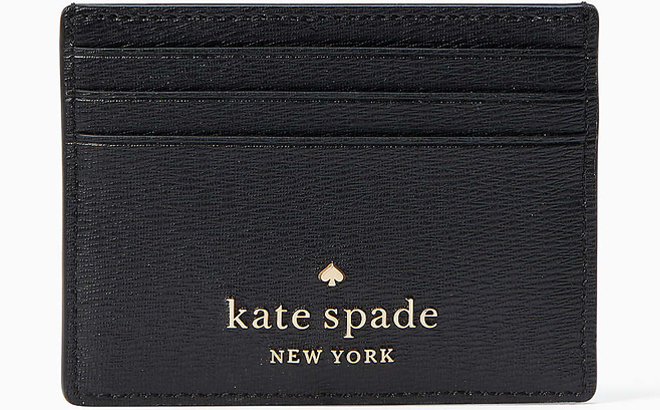 Kate Spade x Disney Minnie Mouse Card Holder with Logo