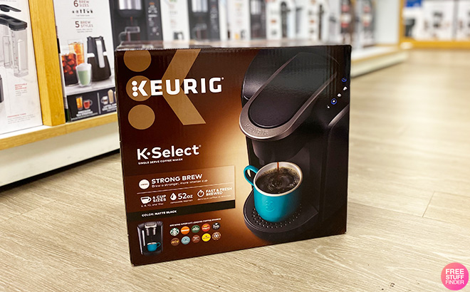 Keurig K Select Single Serve K Cup Pod Coffee Maker with Strength Control in Store
