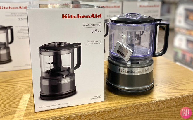 KitchenAid 3.5-Cup One-Touch 2-Speed Food Chopper with Whisking Blade KitchenAid 3.5-Cup One-Touch 2-Speed Food Chopper with Whisking Blade