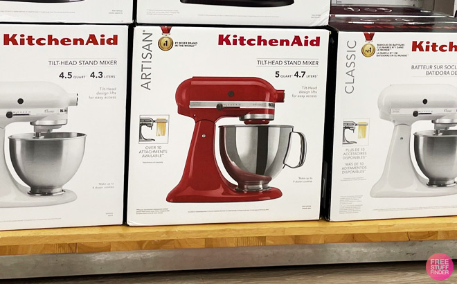 KitchenAid 5 Quart Stand Mixer Red