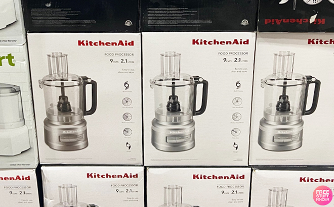 KitchenAid 9 Cup Food Processor Boxes