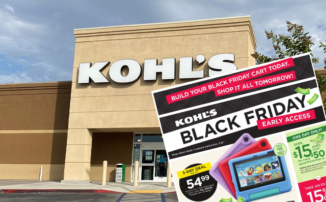Kohls Black Friday Early Access Ad 2023