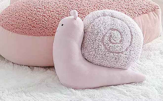 Koolaburra by UGG Kids Snail Throw Pillow