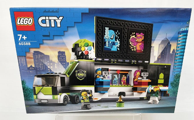 LEGO City Gaming Tournament Truck Esports Vehicle 344 Piece Set