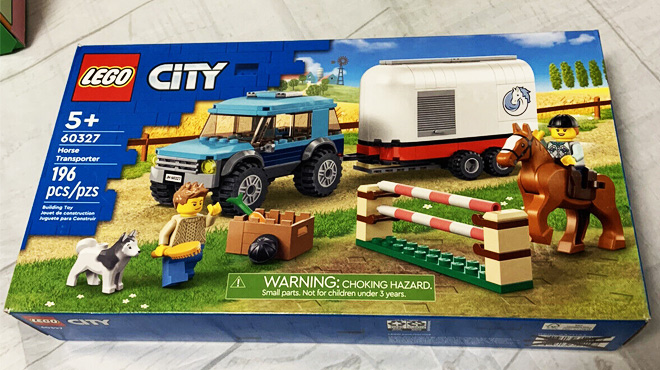 LEGO City Horse Transporter Building Kit 196 Pieces