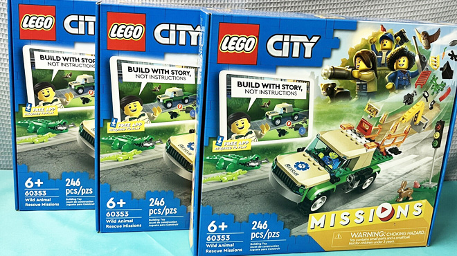 LEGO City Wild Animal Rescue Missions Building Set