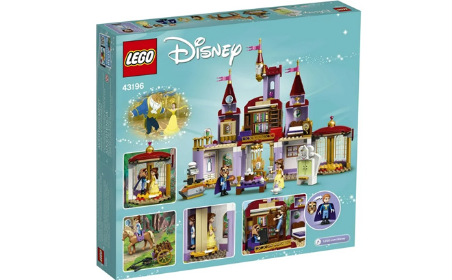 LEGO Disney Belle and the Beast Castle Set