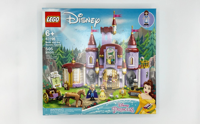 LEGO Disney Belle and the Beasts Castle 505 Piece Set Box