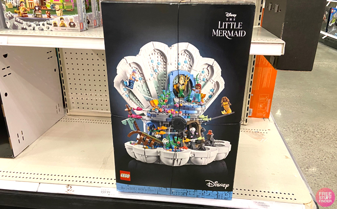 LEGO Disney The Little Mermaid Royal Clamshell Adult Building Set