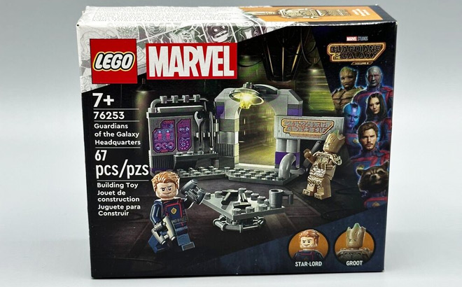 LEGO Marvel Guardians of the Galaxy Headquarters Super Hero Building Toy
