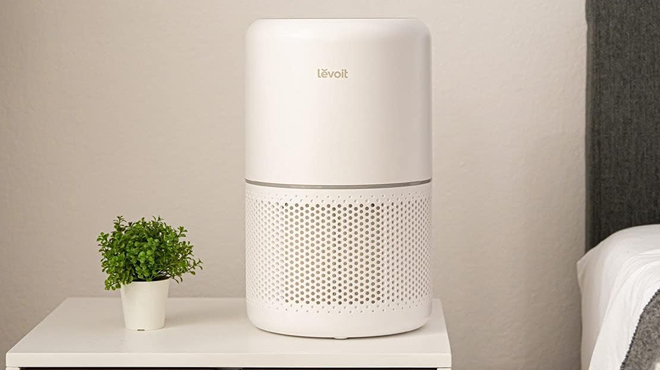 LEVOIT Air Purifier in white color