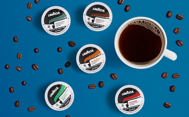 Lavazza Coffee K Cup Pods Variety Pack for Keurig Single Serve Coffee Brewers 64 Count Value Pack