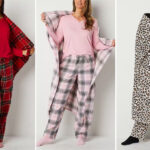 Liz Claiborne Womens V Neck 4 Piece Pajama Set Overview