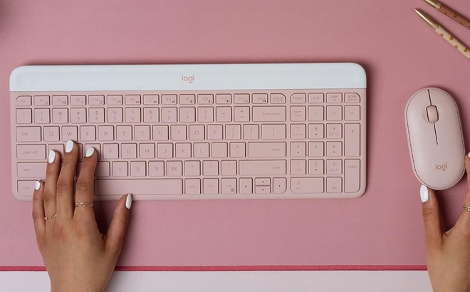 Logitech Slim Wireless Keyboard and Mouse Combo 1 Logitech Slim Wireless Keyboard and Mouse Combo 1