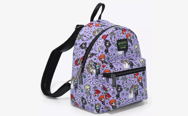 Loungefly Beetlejuice Chibi Characters Mini Backpack 1