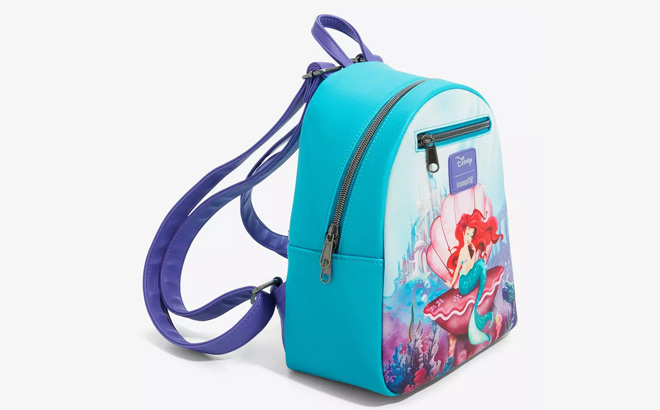 Loungefly Disney Ariel In Shell Mini Backpack 1