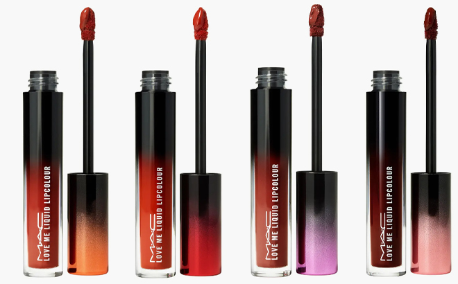 MAC Love Me Liquid Lipsticks in Four Shades