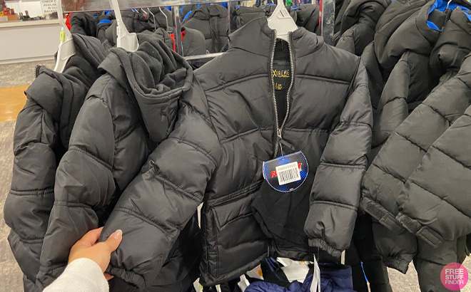 Macys Kids Puffer Jackets Black