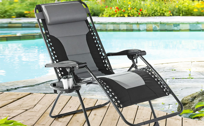 Mainstays Outdoors Oversized Zero Gravity Chair