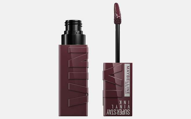 Maybelline Super Stay Vinyl Ink Longwear No Budge Liquid Lipcolor Makeup Highly Pigmented Color and Instant Shine Fearless