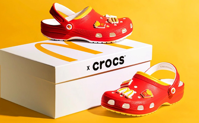 McDonalds x Crocs Classic Clogs