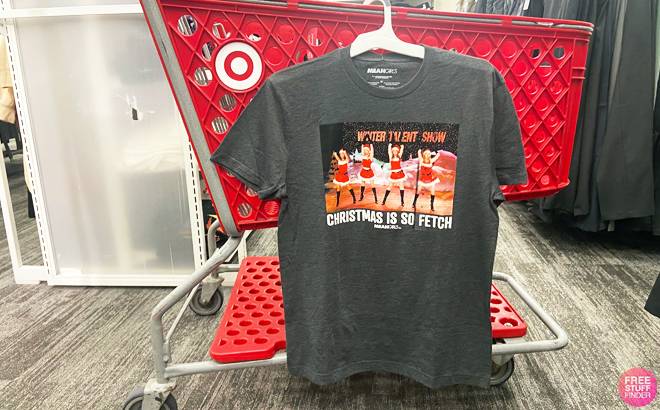 Mean Girls Short Sleeve Graphic T shirt on a Target Cart Mean Girls Short Sleeve Graphic T shirt on a Target Cart