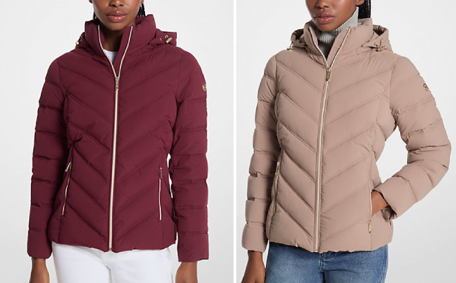 Michael Kors Packable Quilted Puffer Jacket Michael Kors Packable Quilted Puffer Jacket