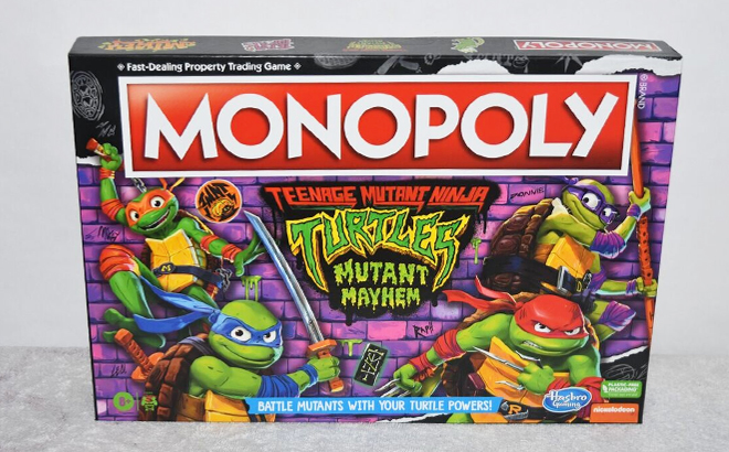 Monopoly Teenage Mutant Ninja Turtles Mutant Mayhem