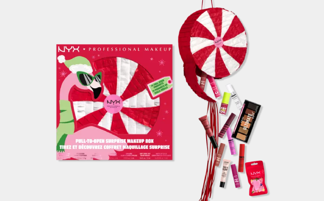 NYX Pull to Sleigh Surprise Makeup Holiday Gift Set