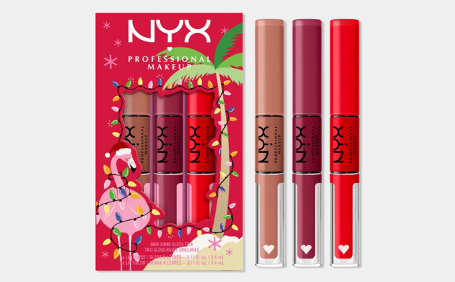 NYX Shine Loud Longwear Liquid Lipstick Gift Set