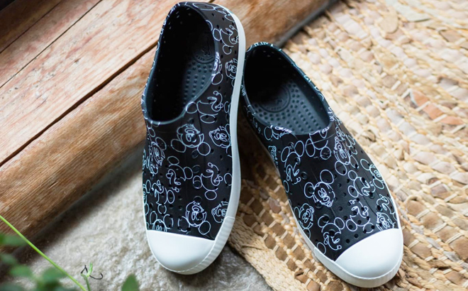 Native Mickey Mouse Doodle Shoes