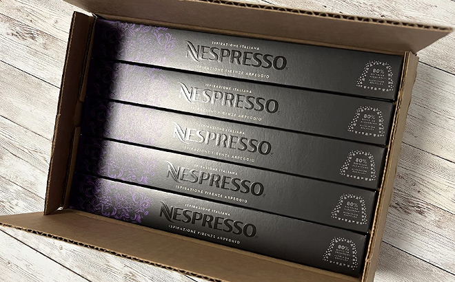 Nespresso OriginalLine Ristretto Intenso 50 Count Capsules