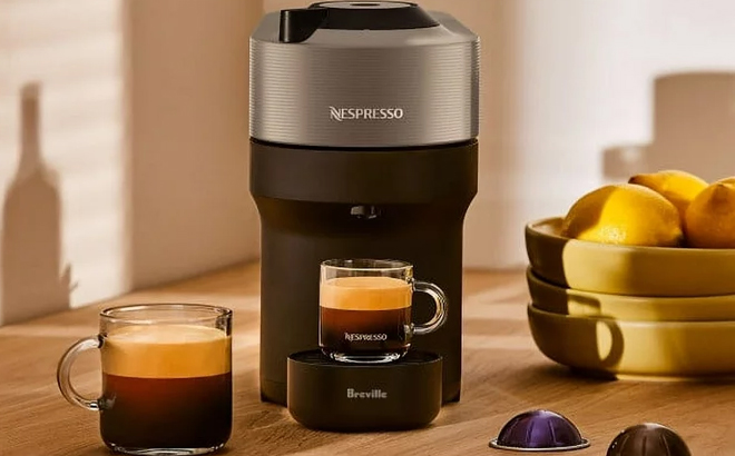 Nespresso Vertuo Pop Breville Coffee Maker and Espresso Machine