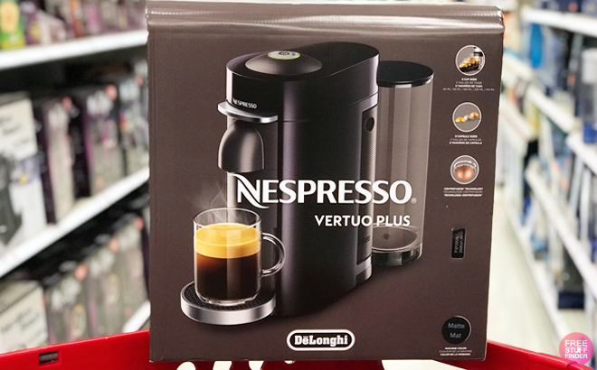 Nespresso VertuoPlus Coffee Maker and Espresso Machine by DeLonghi