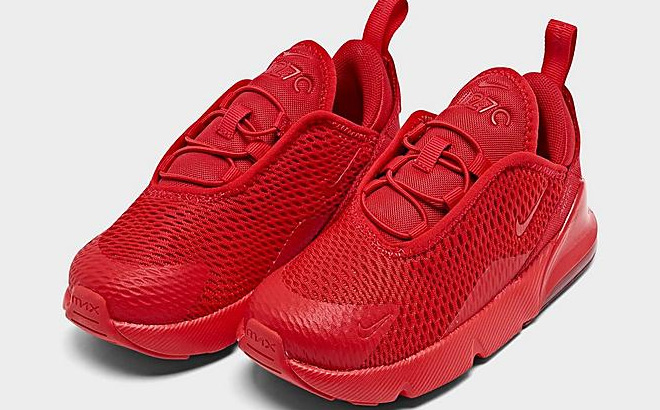 Nike Boys Toddler Air Max Casual Shoes in University Red Color