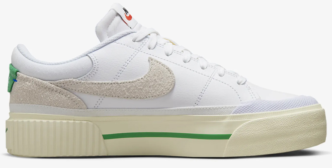 Nike Court Legacy Lift Womens Shoes in Coconut Milk Stadium Color