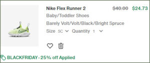 Nike Flex Runner Toddler Shoes at Checkout